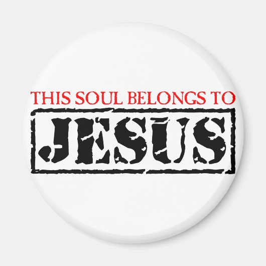 Deze ziel is van Jezus Magneet (Voorkant)