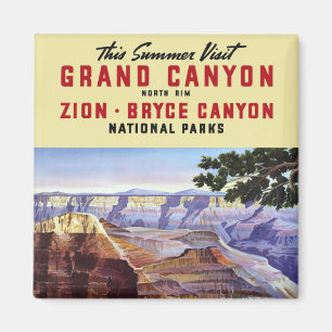 Deze zomer bezoek Grand Canyon Magneet