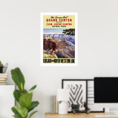 Deze zomer bezoek Grand Canyon Poster (Thuiskantoor)