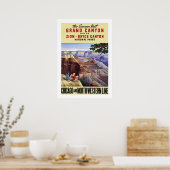 Deze zomer bezoek Grand Canyon Poster (Keuken)