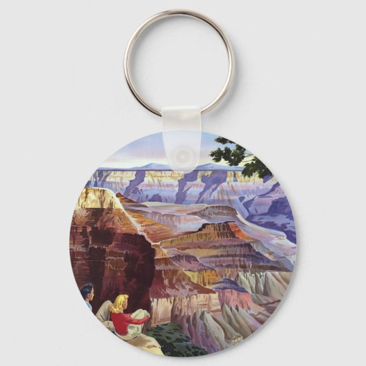 Deze zomer bezoek Grand Canyon Sleutelhanger (Voorkant)