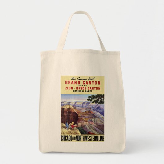 Deze zomer bezoek Grand Canyon Tote Bag (Voorkant)