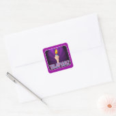 Deze zomer is Gonna Rock Vierkante Sticker (Envelop)