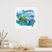 Deze zomer poster (Keuken)