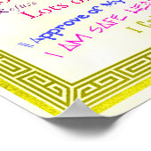 Deze zonnebrand aanpassen poster (Hoek)