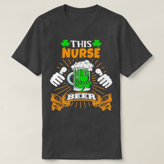 Deze zuster heeft behoefte aan een Saint Patricks  T-shirt (Design voorkant)