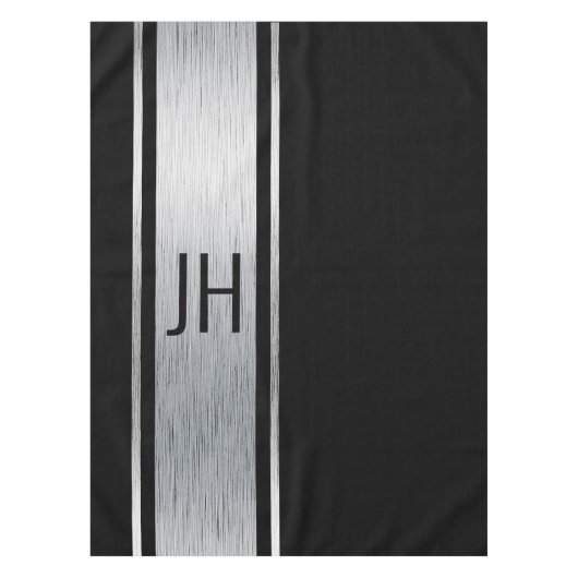 Deze zwart-wit tafelkleed voor vrijgezellenfeest v (Voorkant)