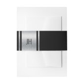 Deze zwarte en witte vlek-bachelorpartij uitnodigingen wikkel (Voorkant Voorbeeld)