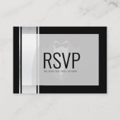 Deze zwarte en witte vlek op de bachelorpartij rsv plaatskaartje (Voorkant)