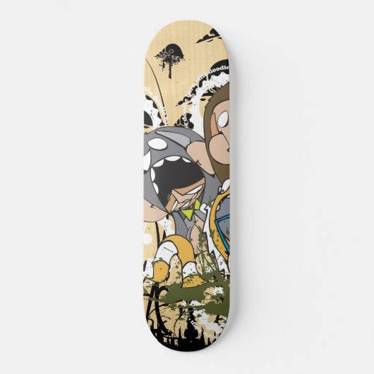 Dezeinswell "Entourage Part 1" Persoonlijk Skateboard (Voorkant)