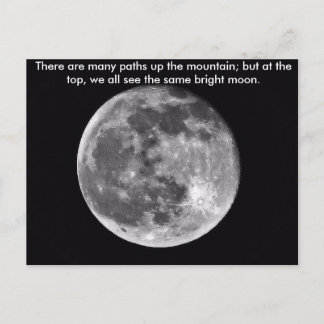 Dezelfde Bright Moon Briefkaart