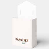 Dezelfde Cowboy Forever Bachelorette Hangover Kit Bedankdoosjes (Open)