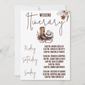 Dezelfde cowboy voor altijd! vrijgezellenfeest kaart (Achterkant)