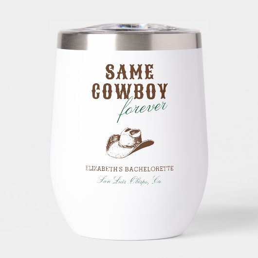 Dezelfde cowboy voor altijd vrijgezellenweekend (Voorkant)