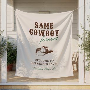 Dezelfde Cowboy voor altijd vrijgezellenweekend Wandkleed