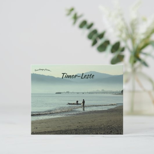 Dezelfde Manufahi Timor-Leste Briefkaart (Staand voorkant)