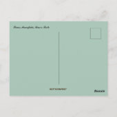 Dezelfde Manufahi Timor-Leste Briefkaart (Achterkant)