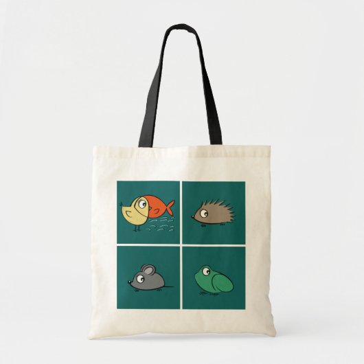 Dezelfde ogen, verschillende vormen Tote Bag (Voorkant)