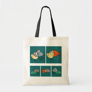 Dezelfde ogen, verschillende vormen tote bag