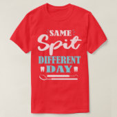 Dezelfde spit Different Day Classic TShirt (Design voorkant)