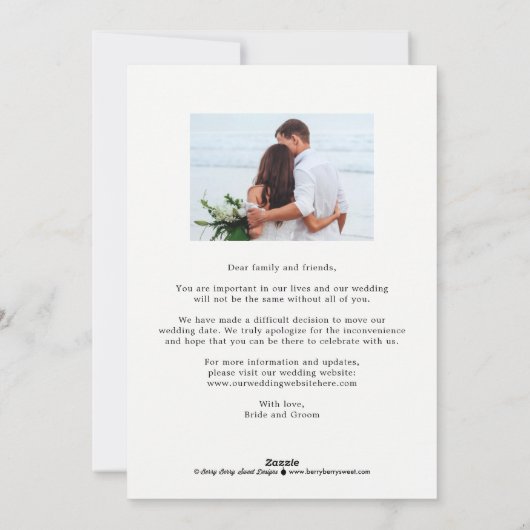 Dezelfde WEERGAVE EDITABLE KLOR wijzigt de datum-K Feestdagenkaart (Achterkant)