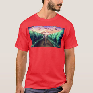 Dezelfde weg vriend t-shirt
