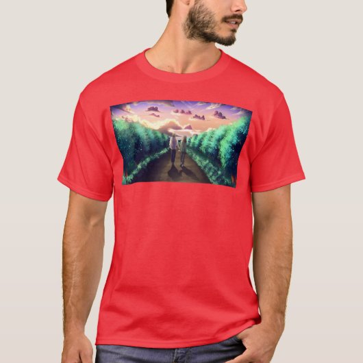 Dezelfde weg vriend t-shirt (Voorkant)