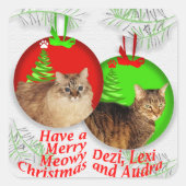 Deziz World Kerst stickers (Voorkant)
