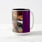 DezizWorld Collage 2 Tone-Mok Tweekleurige Koffiemok (Voorkant rechts)