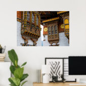 Dezong-architectuur Poster (Thuiskantoor)