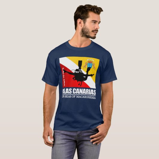 DF2 Canarische eilanden T-shirt (Voorkant volledig)