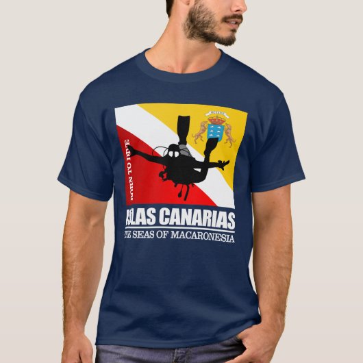 DF2 Canarische eilanden T-shirt (Voorkant)