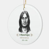 DF 40e Jubileum Herdenkingsornament Keramisch Ornament (Links)