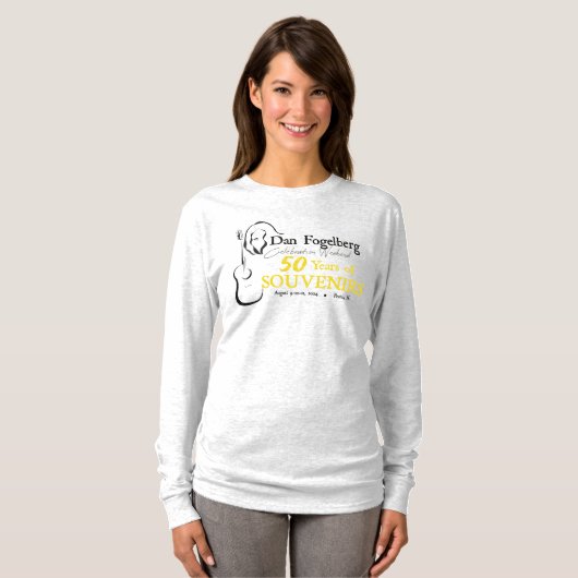 DF Celebration Weekend 2024 Lady's Long Sleeve T T-shirt (Voorkant volledig)