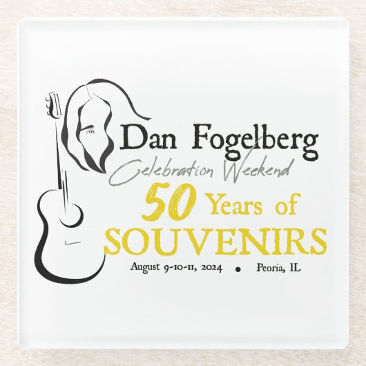 DF Celebration Weekend 2024 Onderzetter (Voorkant)