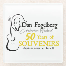 DF Celebration Weekend 2024 Onderzetter Glazen Onderzetter