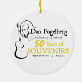 DF Celebration Weekend 2024 Vakantie Ornament (Achterkant)