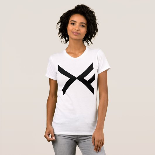 DF Getoonde vrouwen T-shirt (Voorkant volledig)