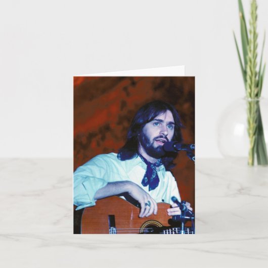 DF in Concert 1976 Notecard Kaart (Voorkant)