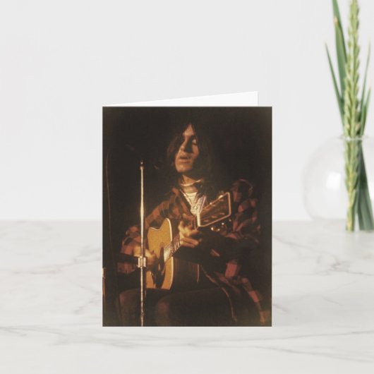 DF in Concert begin jaren '70 Notecard Kaart (Voorkant)