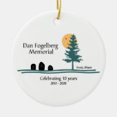 DF Memorial 10th Jubileum Rocks Ornament (Voorkant)