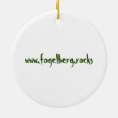 DF Memorial 10th Jubileum Rocks Ornament (Achterkant)