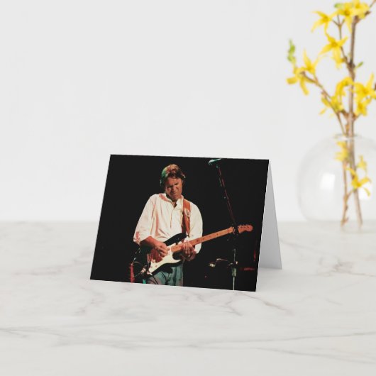 DF Overleg 2002 Notecard Kaart (Gele Bloem)