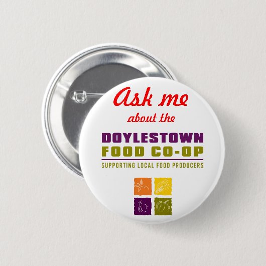 DFC-Button Ronde Button 5,7 Cm (Voorkant /achterkant)