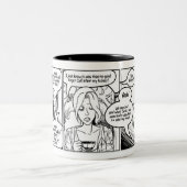 DFD Teatime met Mister Weston Tweekleurige Koffiemok (Center)