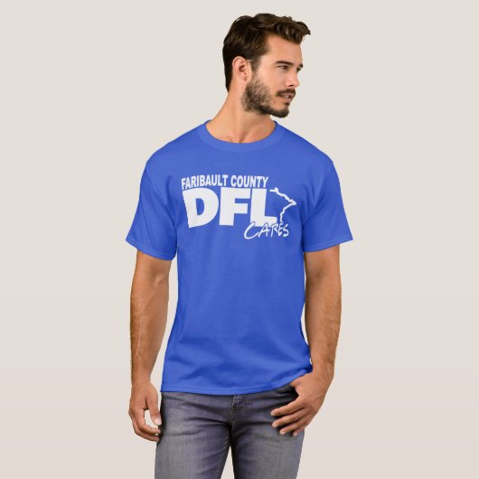 DFL Cares T shirt (Voorkant volledig)