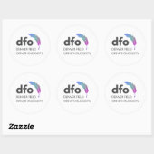 DFO-Stickers 3" Diameter Ronde Sticker (Vel)