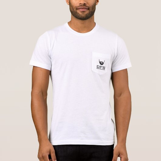 DFS White Pocket T-Shirt (Voorkant)