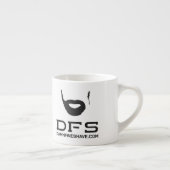 DFS witte espresso mok (Rechts)