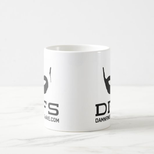 DFS witte koffie mok (Center)